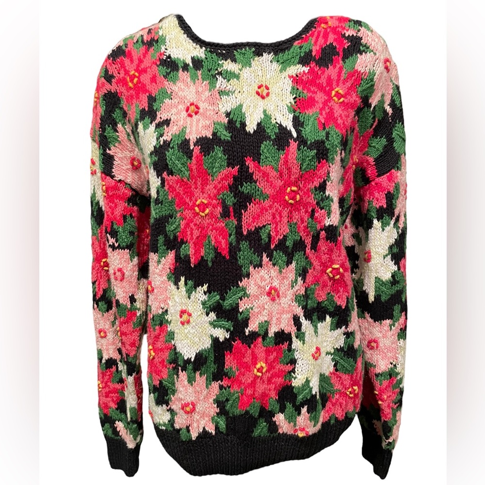 Women’s Poinsettia Sweater